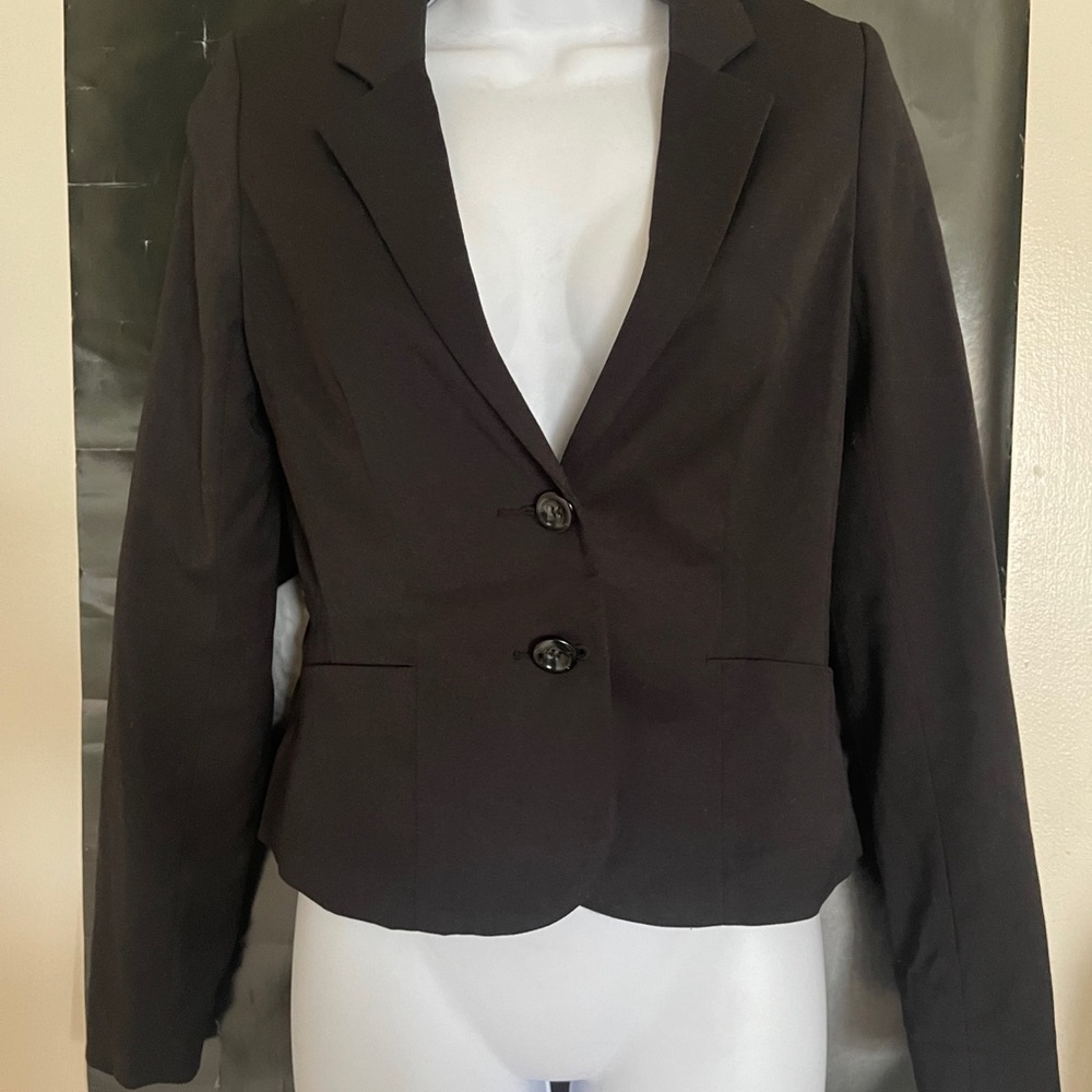 Black Button Up Blazer